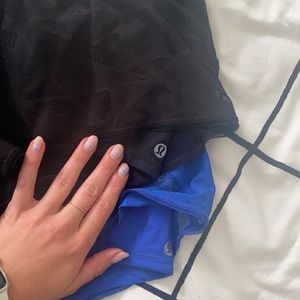 Both lulu shorts!